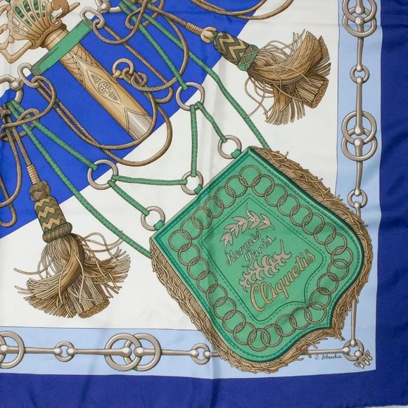 Hermes silk scarf - Picture 9 of 11